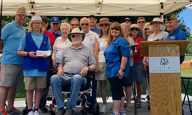 Blessing of the Vettes Check Presentation