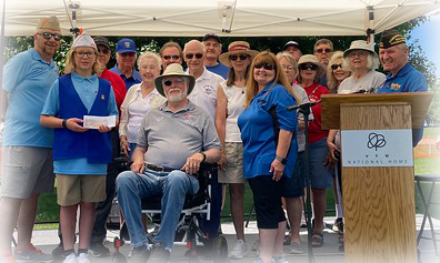 Blessing of the Vettes Check Presentation