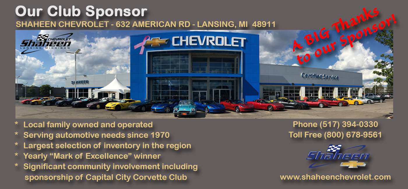 Our Club Sponsor - Shaheen Chevrolet