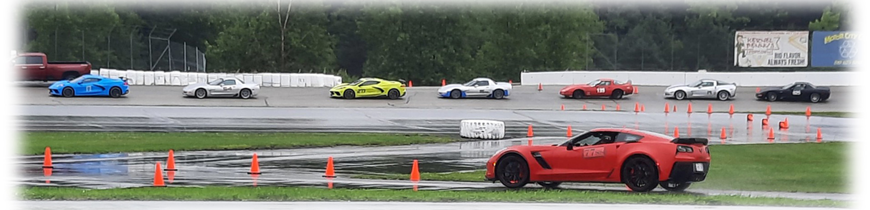 2023-Running in the rain at Birch Run