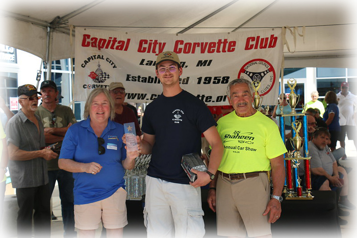 Shaheen's 7th Annual Car Show - Daniel was the recipient of The Davies Project Trophy